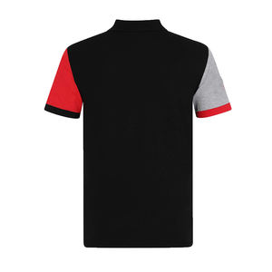 Hombres Slim-Fit manga corta O Nick color block camiseta manga corta con Polar camiseta hombres 100% algodón camiseta de fútbol camiseta - Product Image 2