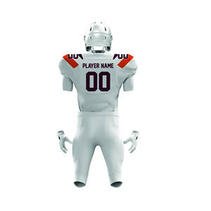 Maillots et ensembles de pantalons de football américain personnalisés |   Manches courtes, design respirant |   Fournisseur en gros OEM - Product Image 6