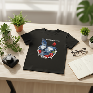 T-Shirt Unisex Personalizzata 210GSM 100% Cotone con Stampa Serigrafica (Rose XL/2XL) - Product Image 3