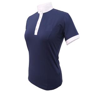 เสื้อกีฬาไรเดอร์แขนสั้นสำหรับผู้หญิงเสื้อพิมพ์ลายเป็นทางการแห้งเร็ว - Product Image 2