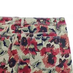 Pantalones calientes de verano, pantalones cortos rasgados de cintura alta para niñas hechos en Pakistán, pantalones cortos vaqueros con borlas, pierna ancha, ajuste holgado, informal, para mujer - Product Image 4