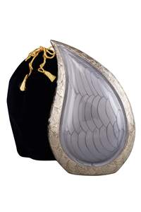 High Demand Metal Teardrop Cremation Urns Memorial Urn for Human and Pet Ashes <b>Funeral</b> <b>Supplies</b> - Product Image 6