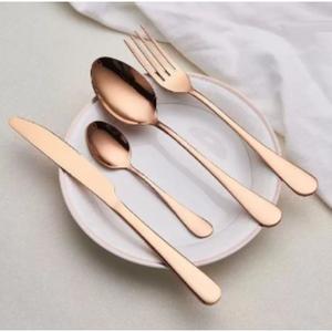 Juego de cubiertos de acero inoxidable de alta calidad, acabado fuerte de larga duración, Ideal para hoteles, restaurantes y hogar - Product Image 1