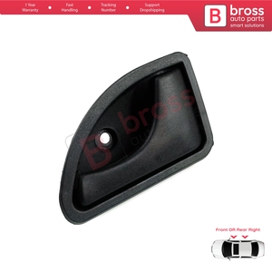 Manija interior derecha de la puerta BDP91 color negro para Kangoo MK1 KC FC Twingo MK1 C06 S06 Kubistar X76 8200259376 - Product Image 3