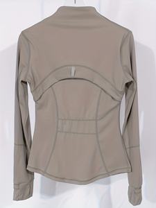 Chaqueta Corta de Yoga para Mujer, Elegante, para Gimnasio, Entrenamiento, Running, Fitness, Ropa Deportiva, con Cierre - Product Image 2