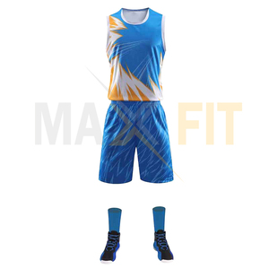 ชุดกีฬา Maxfit ชุดบาสเก็ตบอลชุดบาสเก็ตบอลออกแบบได้ตามต้องการ - Product Image 2
