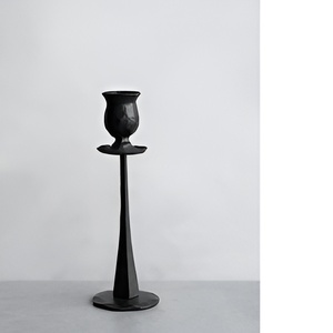 Bas prix meilleure qualité bougeoir en métal Design Royal or fini pas cher bougeoirs pour mariage et décoration de sol 2024 - Product Image 5