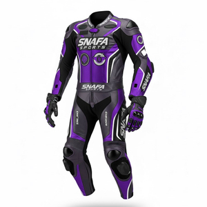 Traje de moto de cuero genuino transpirable de alta calidad, precio barato, ropa de carreras de automóviles, traje de cuero, traje de carrera de cuero para motocicleta - Product Image 4
