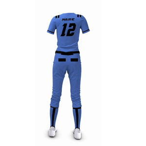 Équipe porter l'uniforme de sport de la plus haute qualité, bonne vente confortable hommes femmes portent des uniformes de softball - Product Image 5