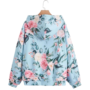 Offre Spéciale Sweats à capuche et sweat-shirt pour femmes Sweats à capuche imprimés personnalisés au design élégant pour les femmes fabriquant au Bangladesh - Product Image 2