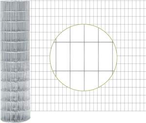 Güçlü Taşıma Kapasiteli Kare Galvanizli Paslanmaz Çelik Tavuk Çiftliği Kafesi Düzgün Kaynaklı Tel Örgü Kolay Temizlenir Çit İçin - Product Image 2