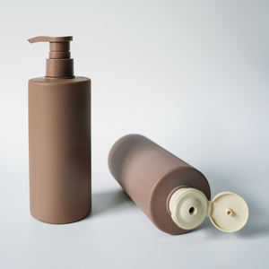 NBT 500ml HDPE Ribbed Body Plastic <b>Bottles</b> Eco-Friendly Durable Containers for Hair Products Lotion <b>Shampoo</b> Shower Gel Foam <b>Pump</b> - Product Image 4