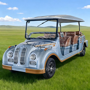 Autobús Turístico Eléctrico Vintage ZOWN de Alta Calidad, 4 Ruedas, Estilo Clásico, Nostalgia - Product Image 4