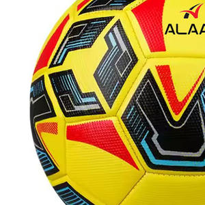 Alaay เครื่องเย็บผ้าพีวีซีทนทานลูกบอลขนาด5การฝึกอบรมแบบมืออาชีพปรับแต่งโลโก้ได้ตามต้องการ - Product Image 4