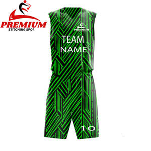Ventes en gros de maillots de basket-ball personnalisés réversibles sublimés de grande taille, derniers modèles, 100% polyester, vêtements de basket-ball - Product Image 1