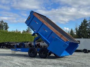 Remolque volquete doble A de alta calidad, la mejor venta, semirremolque agrícola, remolque volquete basculante en stock a la venta - Product Image 5