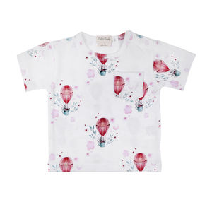 Camisetas unisex de alta calidad para niños, camisetas casuales de manga corta con logotipo personalizado con estampado de dibujos animados a precio mayorista - Product Image 1