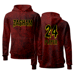 ชุดฟุตบอลแบบกำหนดเอง 7 คนต่อทีม แบบซับลิเมชั่น ปักชื่อทีม เสื้อเจอร์ซีย์คุณภาพสูง สำหรับสนาม 40 หลา ไม่มีแผ่นรอง 100% โพลีเอสเตอร์ - Product Image 3