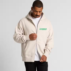 Bon marché Nouveaux sweats à capuche zippés respirants personnalisés de haute qualité avec logo recommandé pour les vêtements de fitness pour hommes - Product Image 1