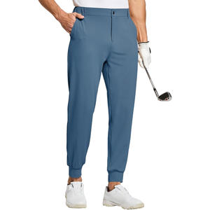 Pantalones de golf cómodos para hombres con opciones de logotipo bordado con etiqueta personal de ajuste OEM personalizado disponibles - Product Image 3