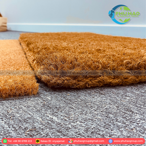 Alfombrilla para interiores/alfombrilla para puerta de producto superior: alfombrillas de fibra de coco fiables con características antideslizantes fabricadas en Vietnam - Product Image 6