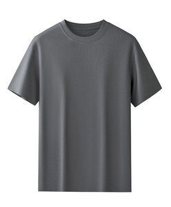 Bigwood T-shirt Homme 100% Coton, Coupe Classique, Col Rond, Tricoté, Grammage Lourd 300 g/m², Anti-boulochage, Qualité Supérieure, Personnalisable, Manches Courtes - Product Image 3