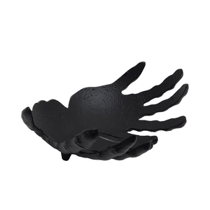 Article d'Halloween décoratif classique couleur noire mate à la main en aluminium pour la décoration d'Halloween à la maison personnalisée en vrac - Product Image 2