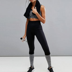 Solid Color O-Neck Long <b>Leggings</b> Slim Thread Knit Long <b>Leggings</b> Set for Women's Sets Women <b>Legging</b> Tracksuit - Product Image 1