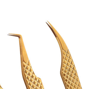 Pince à cils en gros de marque privée pince à épiler en acier inoxydable de haute qualité Logo et couleur personnalisés - Product Image 6