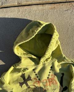 Hoodies pour hommes les plus vendus, broderie 3D, couleur personnalisée, service OEM, hiver, en tissu éponge, strass, fabriqué au Pakistan, faible MOQ - Product Image 2