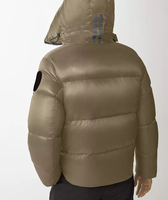 Veste d'hiver pour homme de haute qualité, prix de gros, imperméable, coupe-vent, respirante, écologique, en nylon, doublée de laine, à capuche