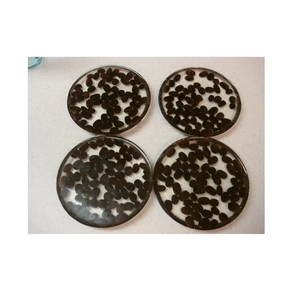 Posavasos de resina epoxi para regalo, vajilla, Decoración de mesa, posavasos de resina de té personalizado para la venta - Product Image 5