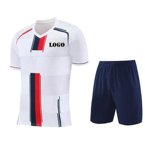 Uniforme de Fútbol Ligero Personalizado, Camiseta y Pantalones Cortos Sublimados, Ropa Deportiva de Poliéster y Elastano - Product Image 2