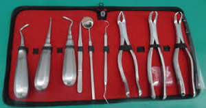 Juego de Instrumentos dentales orales, kit de 8 piezas, Instrumentos dentales, juego de instrumentos quirúrgicos dentales de acero inoxidable - Product Image 4