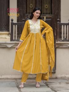 Lancement d'un nouveau fabricant de collections de costumes en viscose lourde Roman Simmer Party Wear par Royal Export à Surat Gujarat - Product Image 3