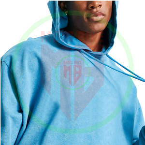 Sweat à capuche en coton lourd de qualité supérieure avec logo personnalisé, lavage à l'acide, vêtements d'hiver, nouveau style, sweats à capuche de haute qualité pour hommes - Product Image 4