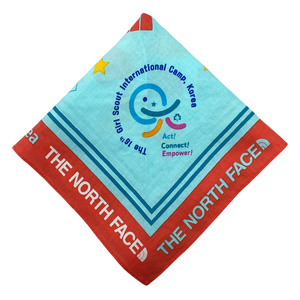 Foulard de scout personnalisé brodé promotionnel - Product Image 5