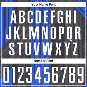 Conjunto de Camiseta de Fútbol Azul y Negra para Hombre, Uniforme Deportivo Personalizado con Nombre y Número del Equipo, Transpirable y Cómodo, OEM ODM al por Mayor - Product Image 6