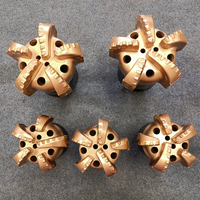 5 1/2 "5 ailes Pdc Bit pour le forage de gaz pétrolier/outil de forage de roche Foret à pétrole offshore PDC Bit