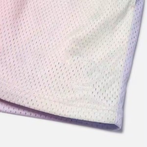 Nuevo producto, pantalones cortos de malla por sublimación, pantalones cortos de gimnasio para hombres, Golf, Fitness, Spandex, ropa informal para correr, pantalones cortos de baloncesto de malla - Product Image 3