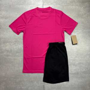 Ensemble de vêtements de sport pour hommes en gros, 2 pièces, été |   T-shirt léger à manches courtes avec short de course - Product Image 1