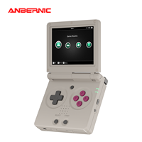 Consola de Juegos Plegable RG35XXSP Anbernic, Consola de Videojuegos Retro con Sistema Linux de 3.5 Pulgadas para Jugar Juegos de Game Boy