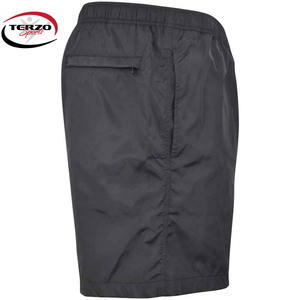 Short de gymnastique tendance pour hommes coupe-vent respirant en polyester et nylon 3M cordon réfléchissant décoration vintage anti-rides décontracté - Product Image 3