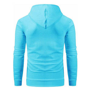 เสื้อมีฮู้ดผ้าคอตตอน100% พอดีตัวปกติเสื้อสวมหัวกันหนาวมีสไตล์ระบายอากาศได้ใส่สบายมีกระเป๋าแฟชั่นสำหรับผู้ชาย - Product Image 3