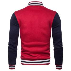 Chaqueta universitaria de béisbol de alta calidad personalizada Chenille Letterman chaquetas para hombres - Product Image 2