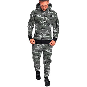 เสื้อฮู้ดแทรคสูทผู้ชายลายพิมพ์สปริง ลดราคาพิเศษ เป็นมิตรกับสิ่งแวดล้อม ระบายอากาศ กันลม เหมาะสำหรับใส่ออกกำลังกาย - Product Image 1