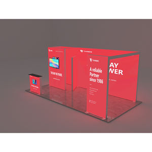 TIANLANG โต๊ะจัดแสดงนิทรรศการแบบไร้กรอบพร้อมกล่องไฟ LED กลางแจ้งแบบมีสไตล์ - Product Image 2