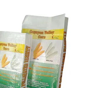 2024 Proveedor Bopp Laminado 25kg 50kg Pp Bolsa de embalaje tejida para fertilizar arroz y semillas