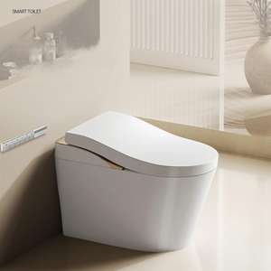 Inodoro Inteligente Grande con Función de Lavado Femenino, Descarga Automática, Sin Borde, Montado en el Suelo, con Control Remoto Incluido - Product Image 6