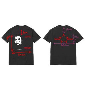 Camiseta Oversize de Estilo Urbano con Logo Personalizado, Efecto Desgastado, Lavado Ácido, Estampado Vintage, de Gran Gramaje, Lisa, de Secado Rápido - Product Image 3